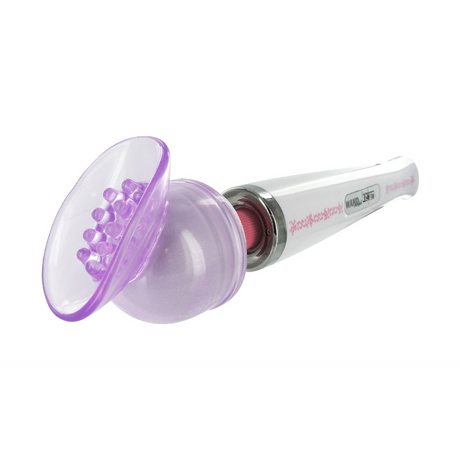 Massagestab-Aufsatz Lily Pod Violett 7,5 cm