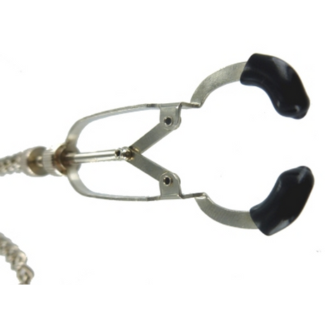 Nippelklemmen Bauhaus Silber 21 cm