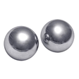 Liebeskugeln Master Series Titanica Orgasm Balls Stahl Grau 5,3 cm
