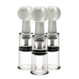 Nippel- und Klitoris-Sauger Twisted Triplets Durchsichtig 10,1 cm