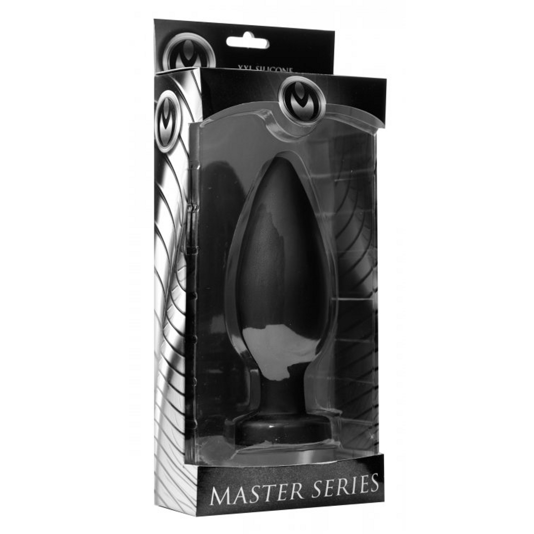 Anal-Saugnapf Colossus XXL aus Silikon Schwarz 30 cm