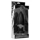 Anal-Saugnapf Colossus XXL aus Silikon Schwarz 30 cm