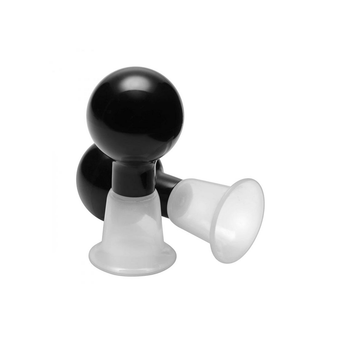 Brustwarzenpumpe Schwarz 6,7 cm