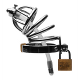 Peniskäfig aus Edelstahl Schwarz