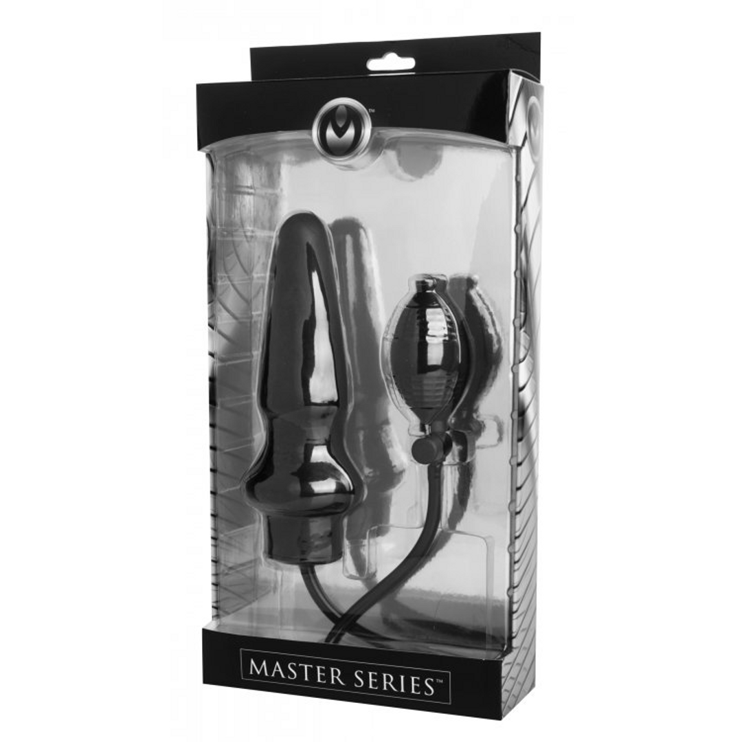 Analplug Expand XL aufblasbar Schwarz 37,5 cm