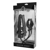 Analplug Expand XL aufblasbar Schwarz 37,5 cm