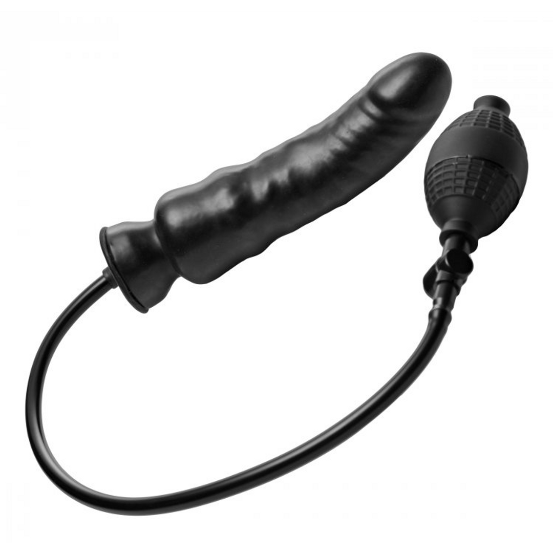 Dildo Renegade aufblasbar Schwarz 33 cm