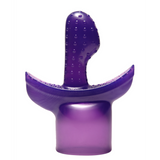 Massagestab-Aufsatz G-Punkt Violett 7 x Ø 3,8 cm