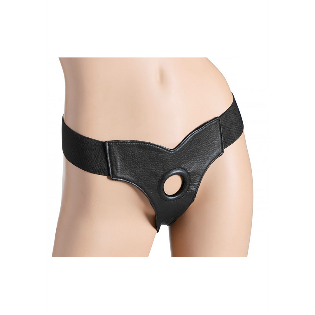 Strap-on Bella verstellbar gepolstert Schwarz 29 cm
