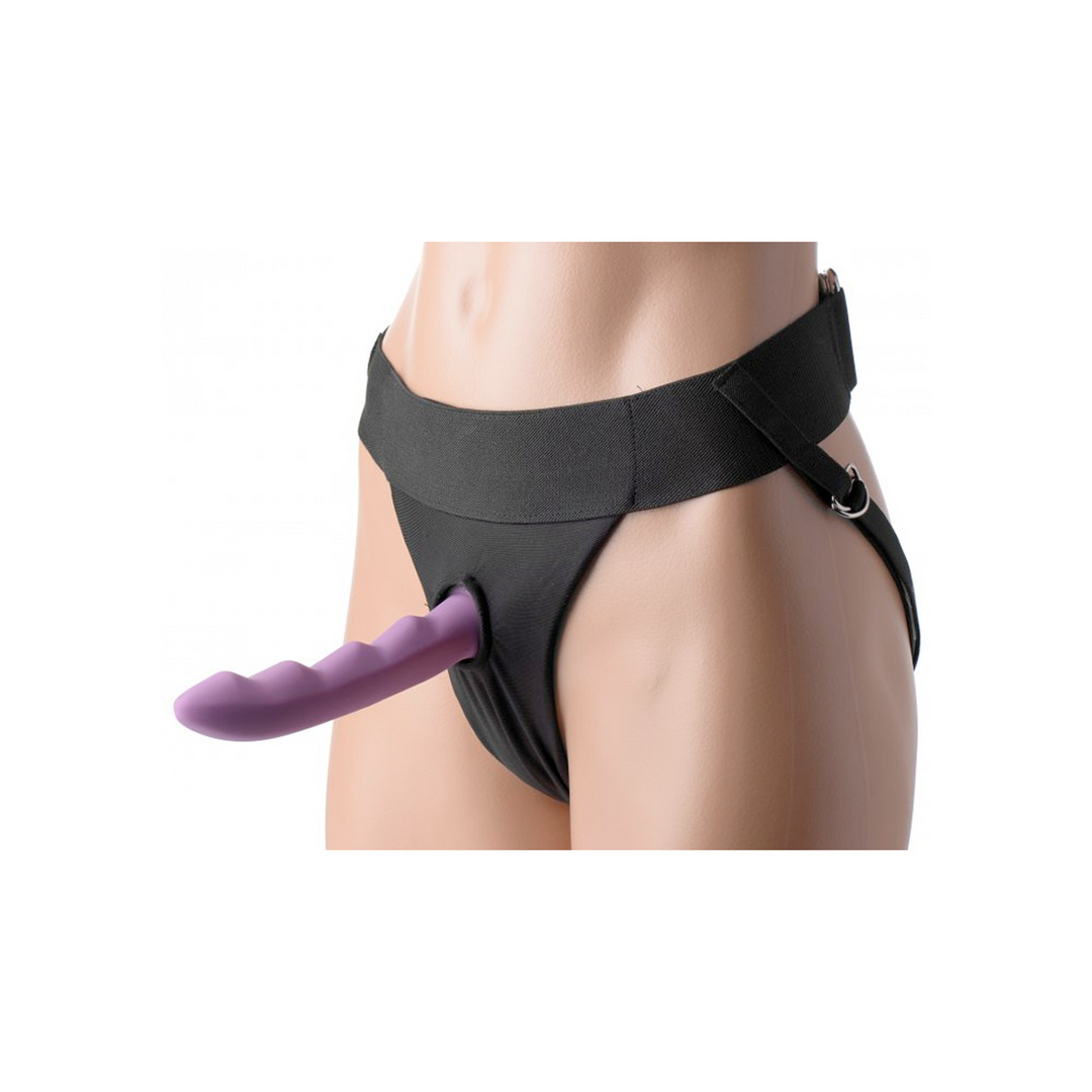 Strap-on-Harness Avalon Jock-Style Schwarz 29 cm