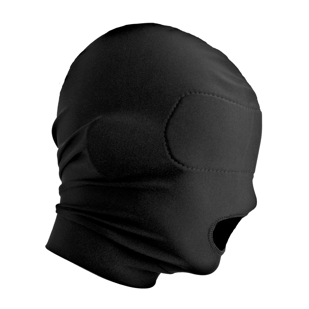 Maske mit Mundöffnung Schwarz
