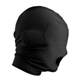 Maske mit Mundöffnung Schwarz