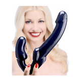 Strap-on Revolver ohne Gurt G-Punkt Schwarz 29 cm