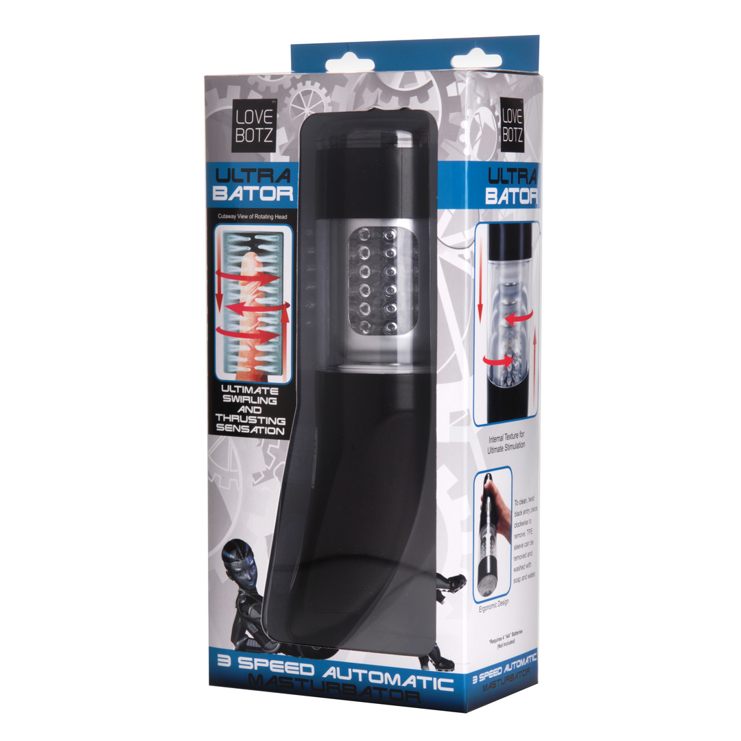 Masturbator Ultra Bator rotierend Schwarz
