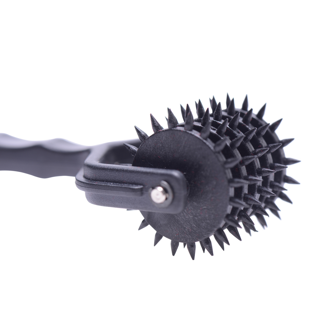 Nervenrad Spiked mit 5 Reihen Schwarz