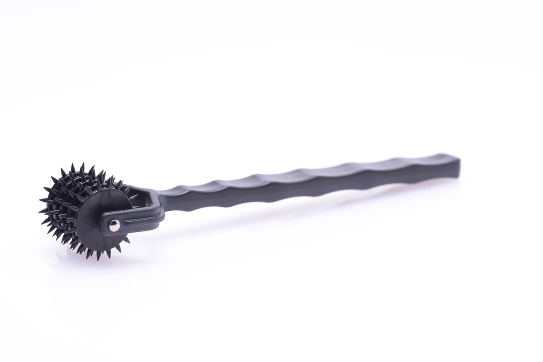 Nervenrad Spiked mit 5 Reihen Schwarz