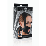 Dildo Face Fuk II mit Gesichtsgurt Schwarz 27,3 cm