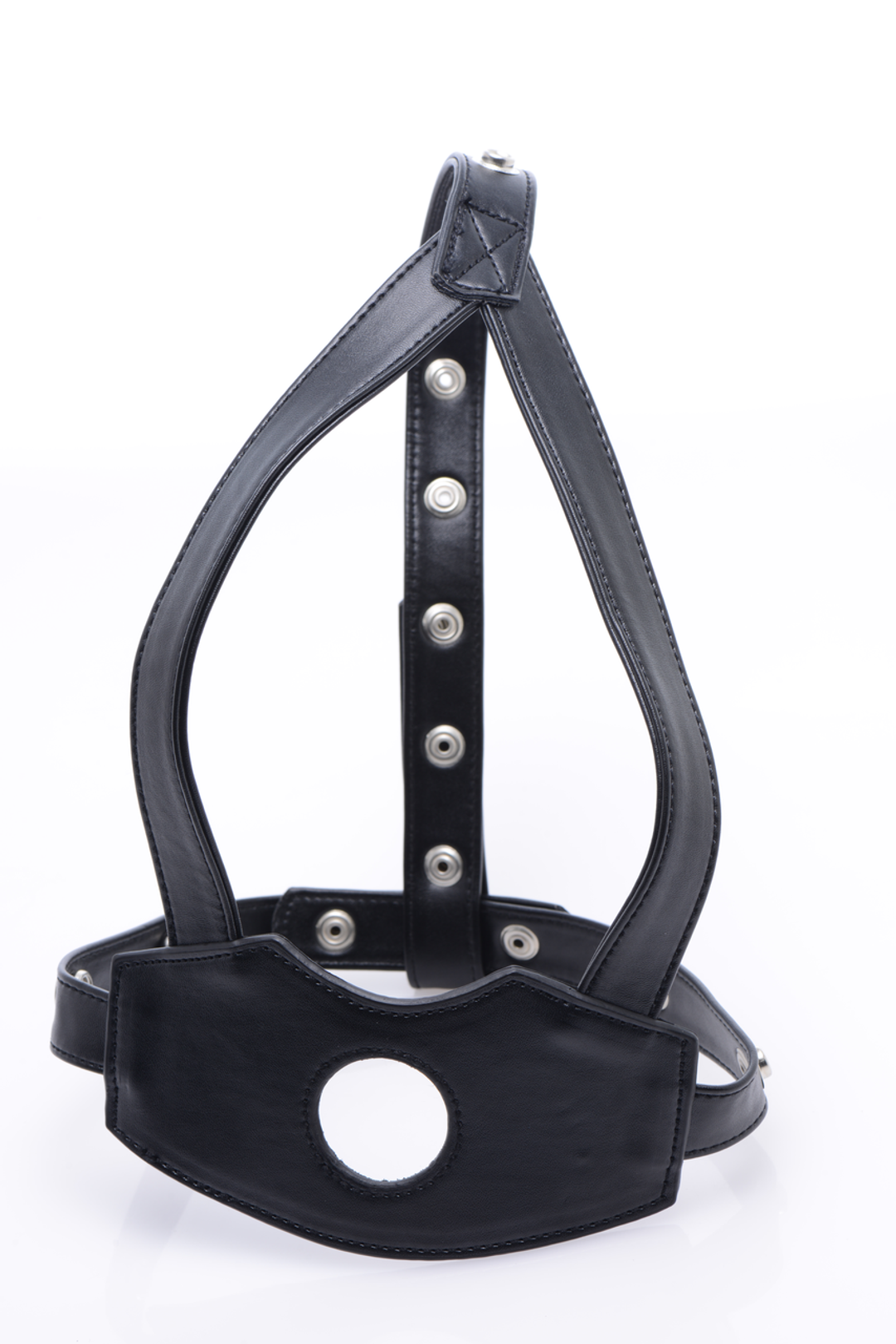 Dildo Face Fuk II mit Gesichtsgurt Schwarz 27,3 cm