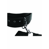 Oberschenkel-Harness mit Handfesseln Schwarz 122,5 cm