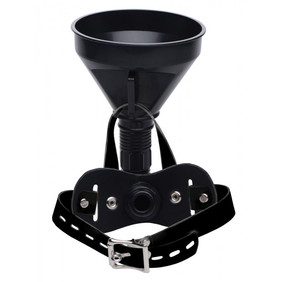 Knebel Latrine mit Trichter Schwarz 18 cm