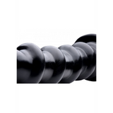 Dildo Schraube strukturiert Schwarz 31,8 cm