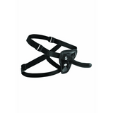 Dildo Pegged mit Harness Schwarz 10,9 cm