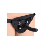 Dildo Pegged mit Harness Schwarz 10,9 cm