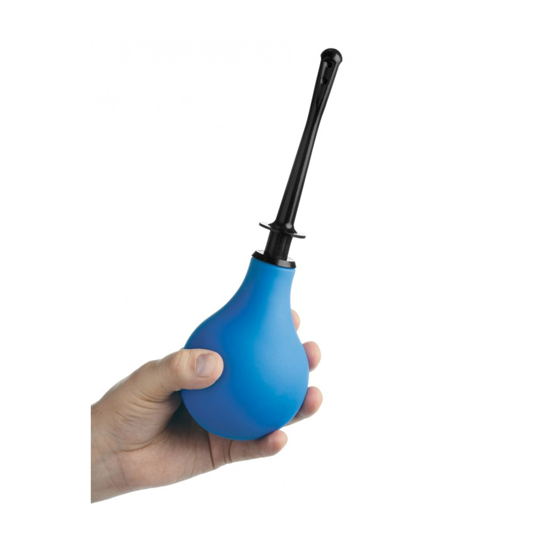 Analduschen-Set mit Einwegventil Blau