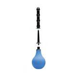 Analduschen-Set mit Einwegventil Blau