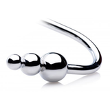 Analhaken mit Perlen Silber 40,6 cm