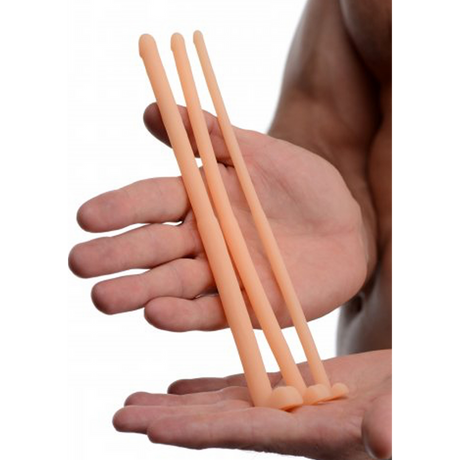 Dilator-Set Dockers aus Silikon Hautfarbe 20,3 cm