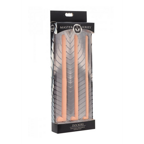 Dilator-Set Dockers aus Silikon Hautfarbe 20,3 cm