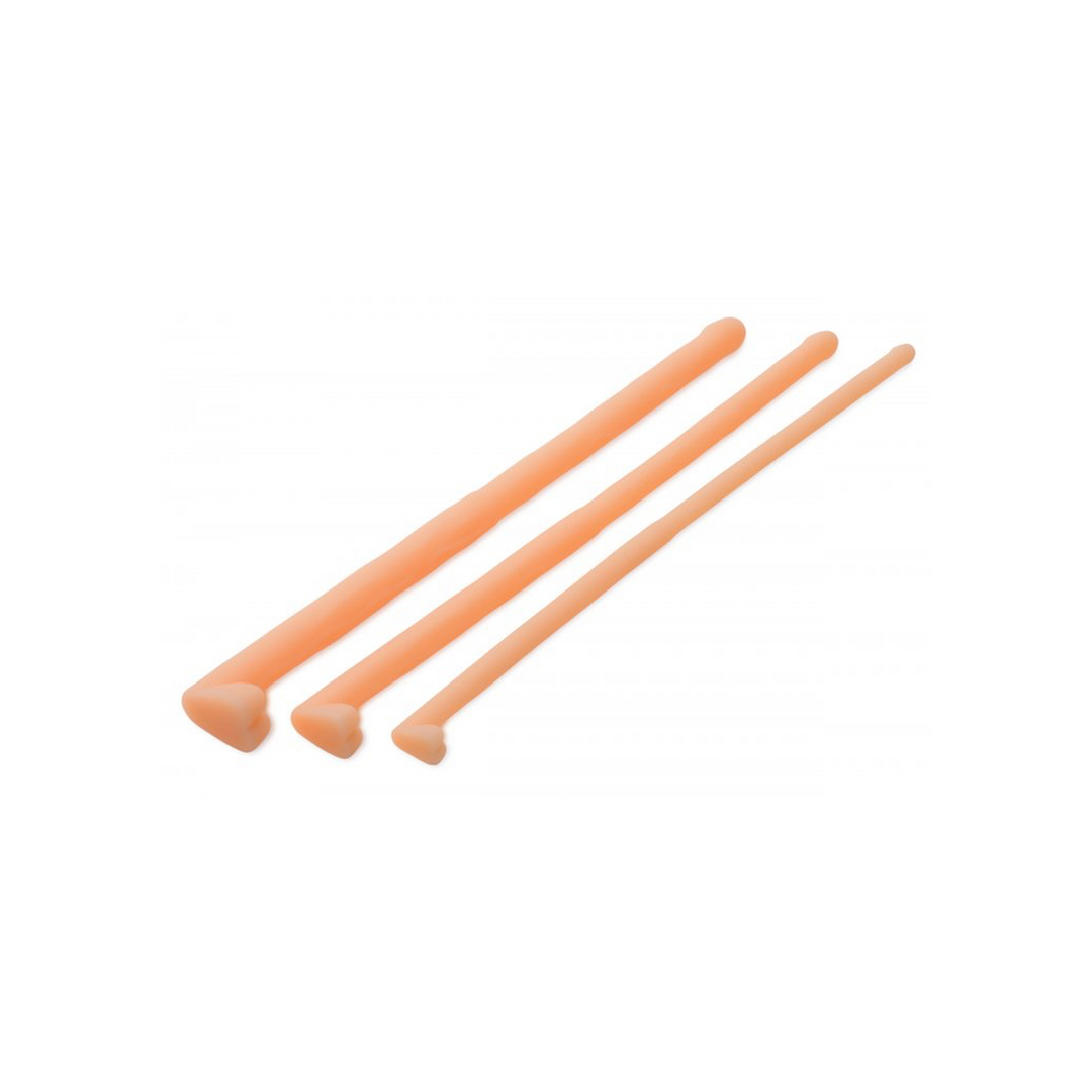 Dilator-Set Dockers aus Silikon Hautfarbe 20,3 cm