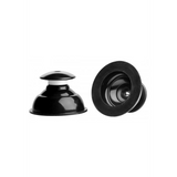 Nippelsauger Plunger mit Saugnapf Schwarz 4,4 cm
