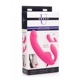 Strap-on Royal Rider ohne Gurt mit Vibration Violett 20,3 cm
