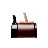 Sexmaschine Saddle Deluxe mit Doppelaufsatz Schwarz 34,3 cm
