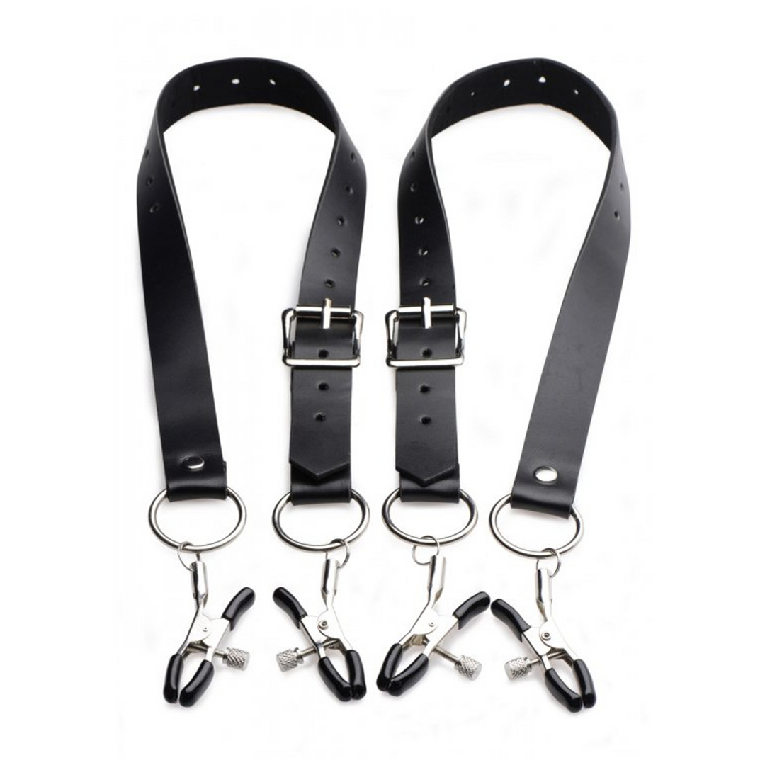 Labienspreizer mit Klemmen Schwarz Modell 2