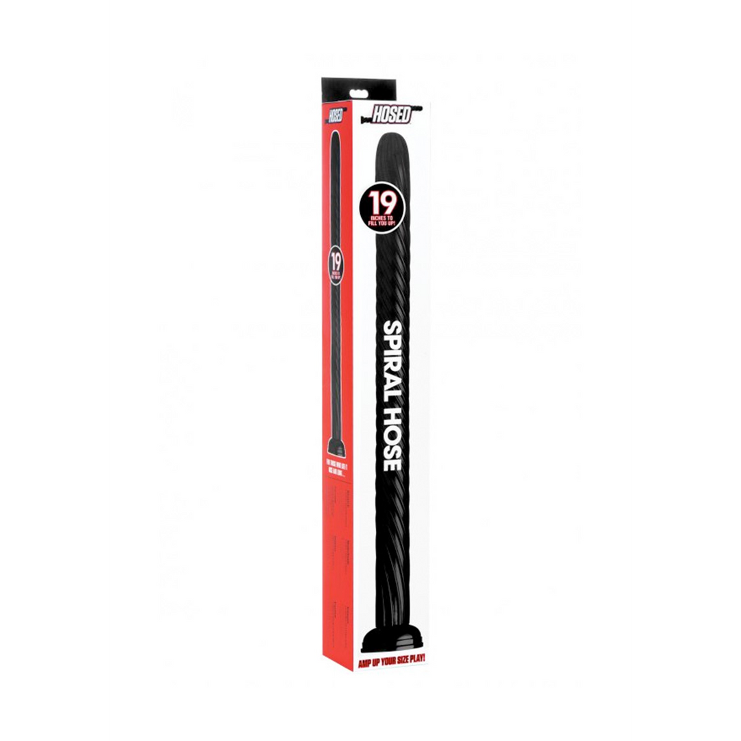 Dildo Spirale Schwarz 50,8 cm