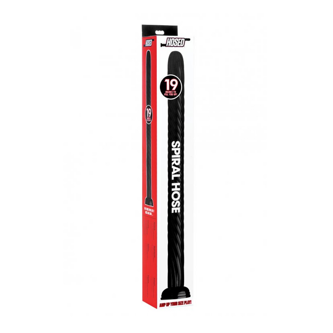 Dildo Spirale Schwarz 50,8 cm