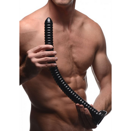 Dildo Anal Snake Schwarz 50,8 cm