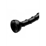 Dildo Schlange strukturiert Schwarz 48,3 cm