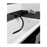 Dildo Schlange strukturiert Schwarz 48,3 cm