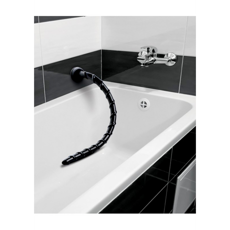 Dildo Schlange strukturiert Schwarz 48,3 cm