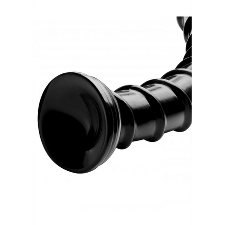 Dildo Schlange strukturiert Schwarz 48,3 cm Modell 2