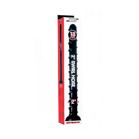 Dildo Schlange strukturiert Schwarz 48,3 cm Modell 2