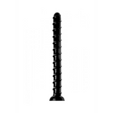 Dildo Schlange strukturiert Schwarz 48,3 cm Modell 2