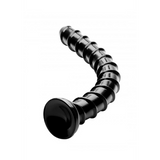 Dildo Schlange strukturiert Schwarz 48,3 cm Modell 2