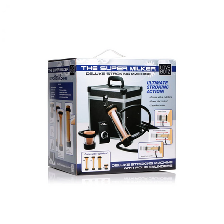 Masturbator-Maschine Super Melker automatisch Schwarz 28 cm