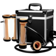 Masturbator LoveBotz The Super Milker Melkmaschine mit vier Zylindern im Koffer Schwarz 28 cm