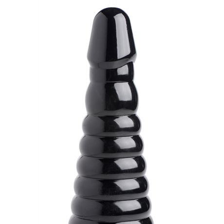 Analplug Dehner gerippt 24,5 x Ø 8,9 cm
